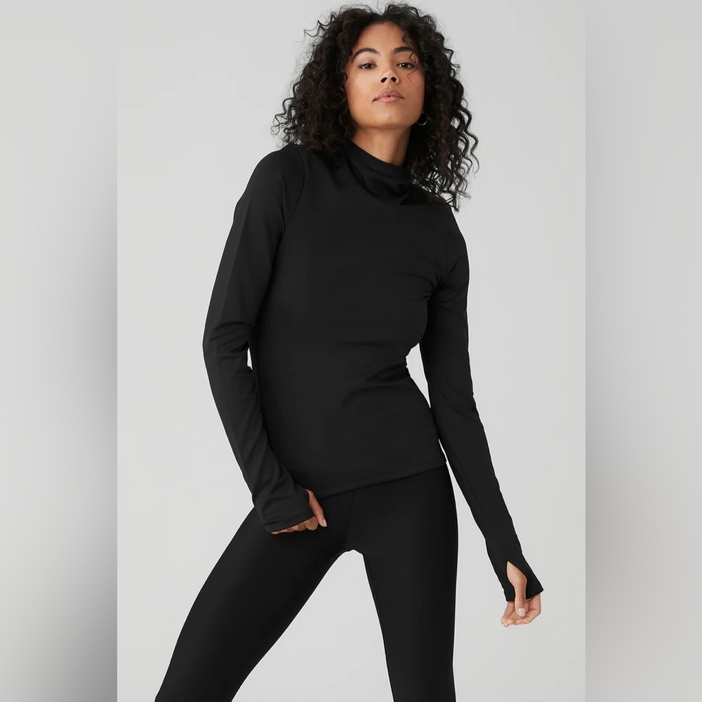 Airlift Winter Warm Hooded Runner and High-Waist Legging set